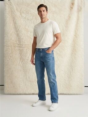 Levi's 505 Regular Fit Straight Leg Jeans Clif Medium Wash W32 L29